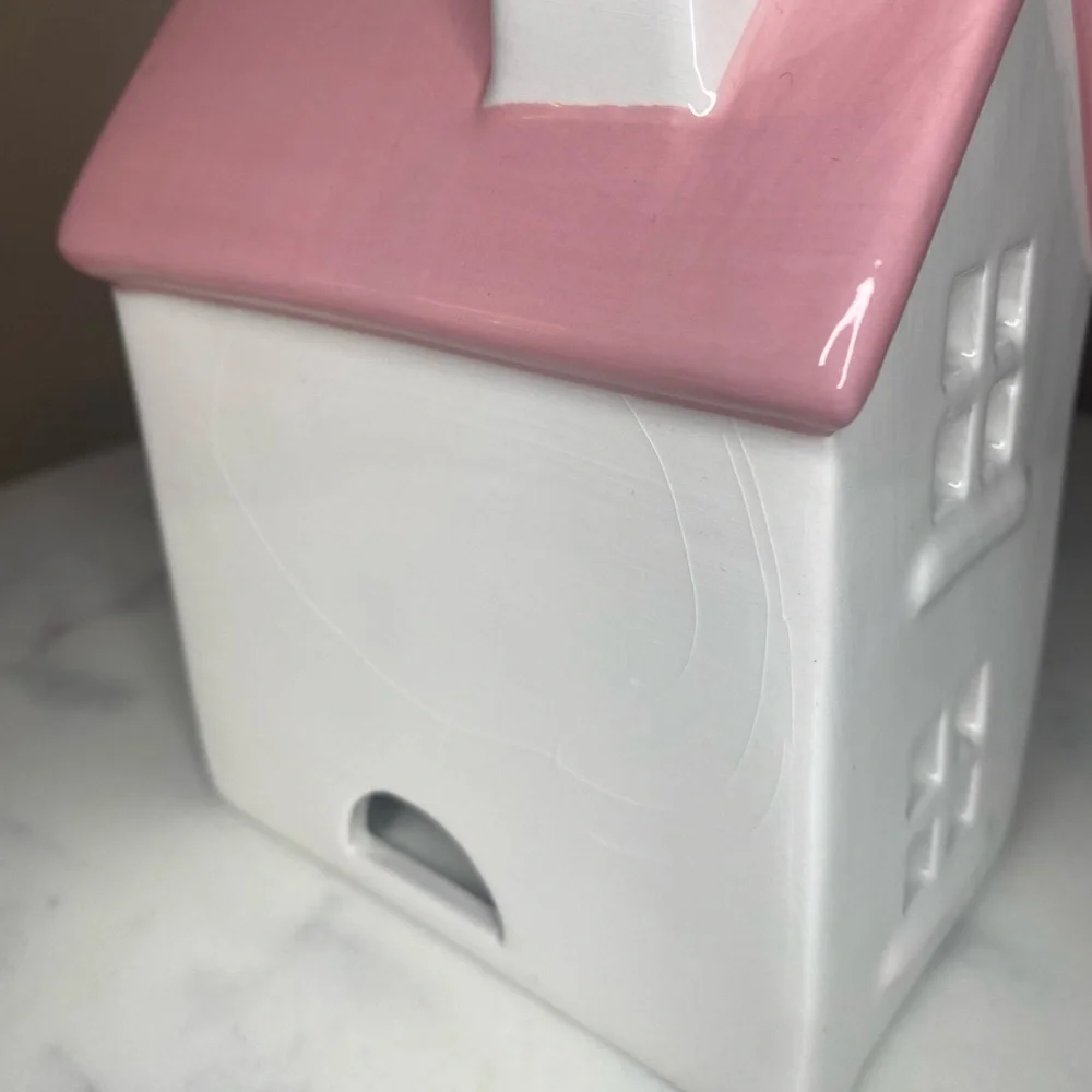 Target Spritz Small Pink White Building Table Decor - Picture 4 of 6